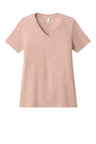 BELLA+CANVAS ®  Women's Relaxed Heather CVC V-Neck Tee BC6405CVC - Bella + Canvas BC6405CVC