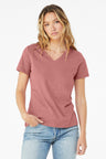 BELLA+CANVAS  ®  Women's Relaxed Jersey Short Sleeve V-Neck Tee. BC6405 - Bella + Canvas BC6405