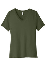 BELLA+CANVAS  ®  Women's Relaxed Jersey Short Sleeve V-Neck Tee. BC6405 - Bella + Canvas BC6405