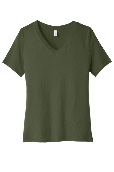 BELLA+CANVAS  ®  Women's Relaxed Jersey Short Sleeve V-Neck Tee. BC6405 - Bella + Canvas BC6405