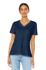 BELLA+CANVAS  ®  Women's Relaxed Jersey Short Sleeve V-Neck Tee. BC6405 - Bella + Canvas BC6405
