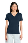 Joe's USA Premium Women's Relaxed Jersey Short Sleeve V-Neck Tee