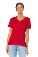 BELLA+CANVAS  ®  Women's Relaxed Jersey Short Sleeve V-Neck Tee. BC6405 - Bella + Canvas BC6405