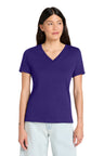 Joe's USA Premium Women's Relaxed Jersey Short Sleeve V-Neck Tee