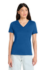 Joe's USA Premium Women's Relaxed Jersey Short Sleeve V-Neck Tee
