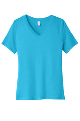 BELLA+CANVAS  ®  Women's Relaxed Jersey Short Sleeve V-Neck Tee. BC6405 - Bella + Canvas BC6405