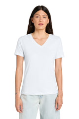 Joe's USA Premium Women's Relaxed Jersey Short Sleeve V-Neck Tee