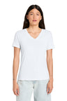 Joe's USA Premium Women's Relaxed Jersey Short Sleeve V-Neck Tee