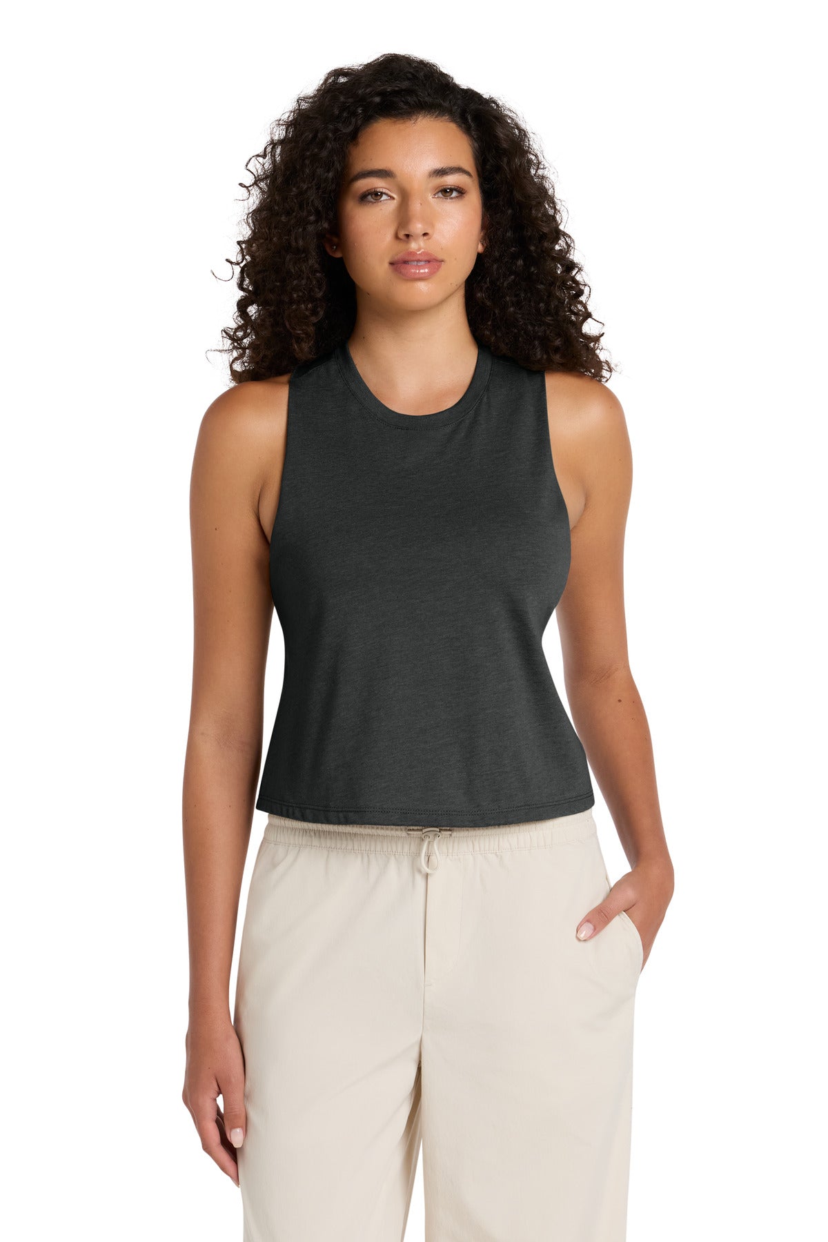 Joe's USA Premium Women's Racerback Cropped Tank