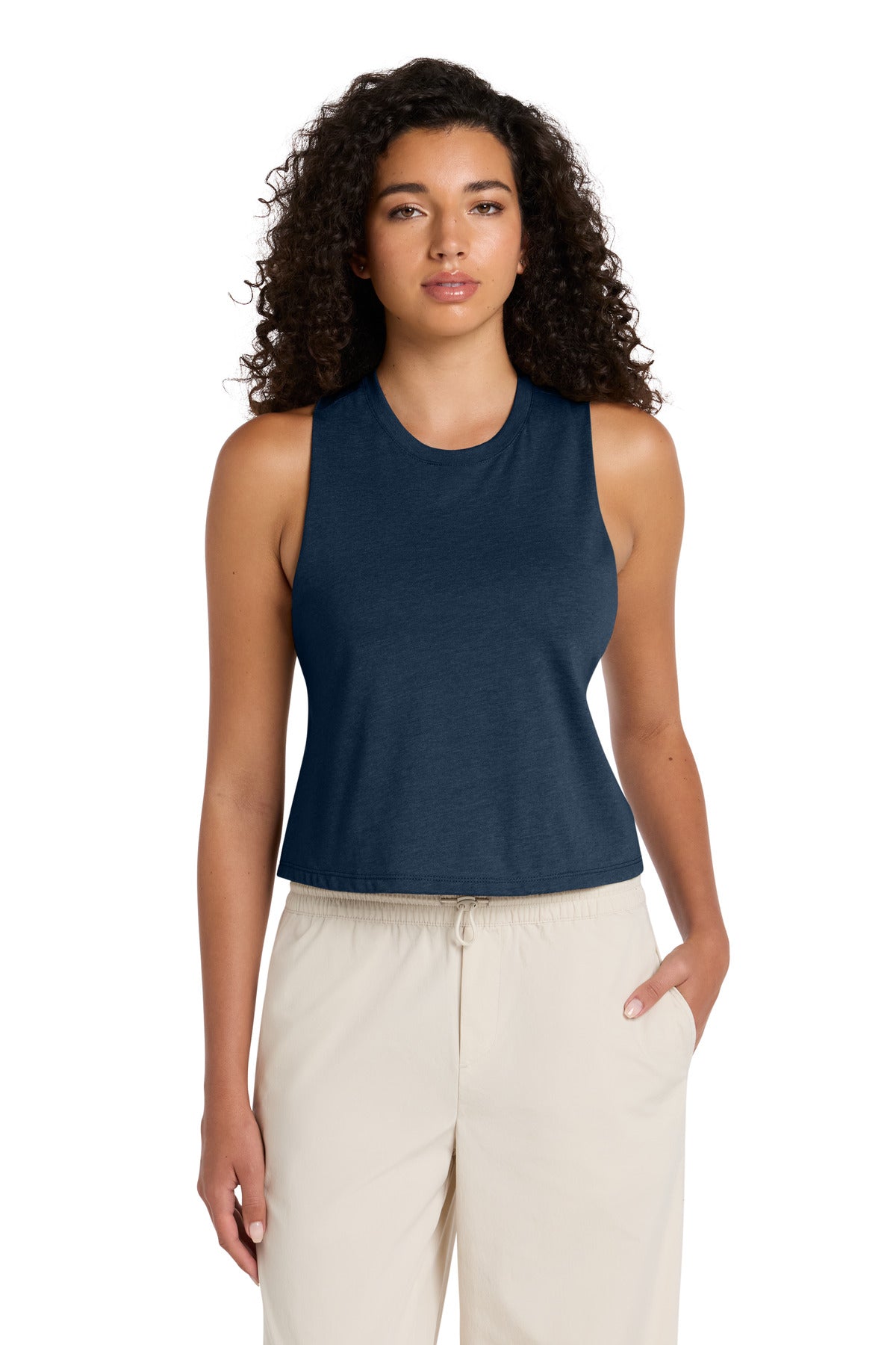 Joe's USA Premium Women's Racerback Cropped Tank