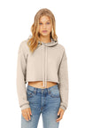 BELLA+CANVAS  ®  Women's Sponge Fleece Cropped Fleece Hoodie. BC7502 - Bella + Canvas BC7502