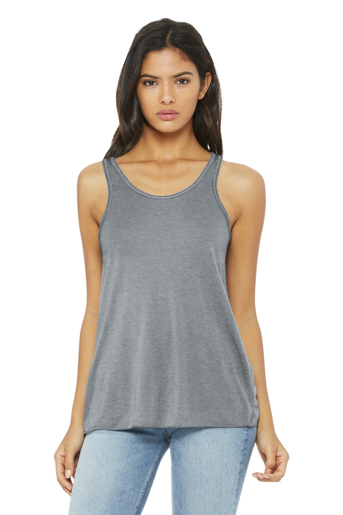 BELLA+CANVAS  ®  Women's Flowy Racerback Tank. BC8800 - Bella + Canvas BC8800