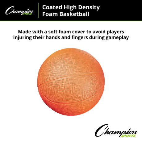 Champion Sports COATED HIGH-DENSITY FOAM BASKETBALL