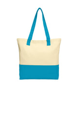 Port Authority ®  Colorblock Cotton Tote. BG414 - Port Authority BG414