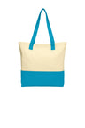 Port Authority ®  Colorblock Cotton Tote. BG414 - Port Authority BG414