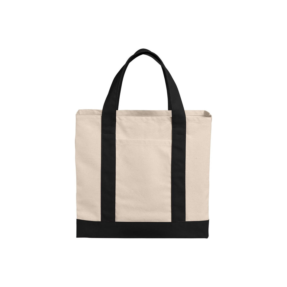 Port Authority ®  Cotton Canvas Two-Tone Tote BG429 - Port Authority BG429