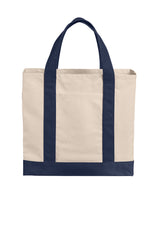Port Authority ®  Cotton Canvas Two-Tone Tote BG429 - Port Authority BG429