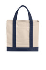 Port Authority ®  Cotton Canvas Two-Tone Tote BG429 - Port Authority BG429