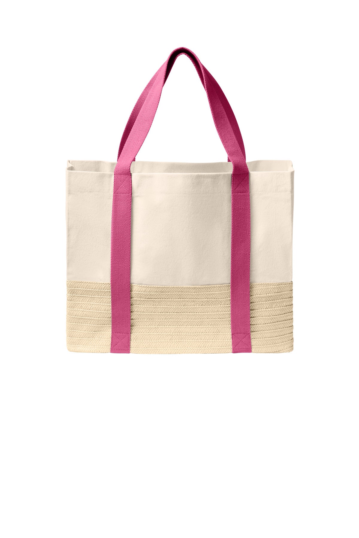 Port Authority ®  Straw Market Tote BG450 - Port Authority BG450