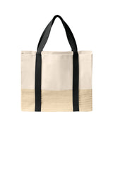 Port Authority ®  Straw Market Tote BG450 - Port Authority BG450
