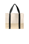 Port Authority ®  Straw Market Tote BG450 - Port Authority BG450