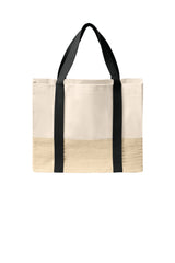 Port Authority BG450 Straw Market Tote