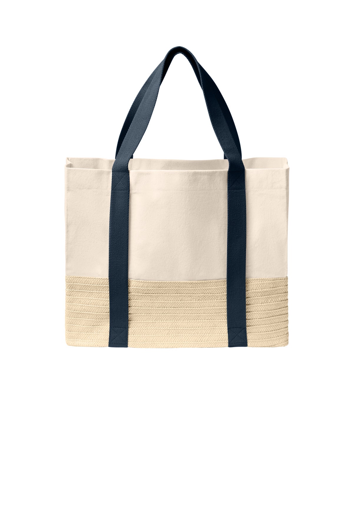 Port Authority ®  Straw Market Tote BG450 - Port Authority BG450