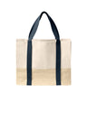 Port Authority ®  Straw Market Tote BG450 - Port Authority BG450