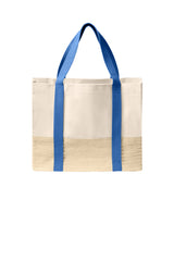 Port Authority BG450 Straw Market Tote