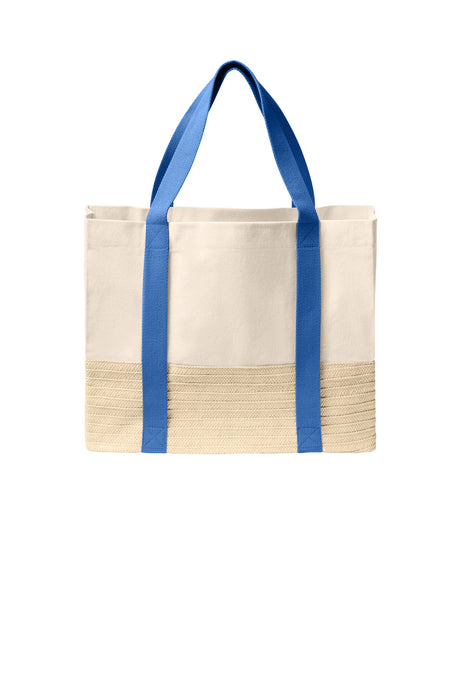 Port Authority BG450 Straw Market Tote