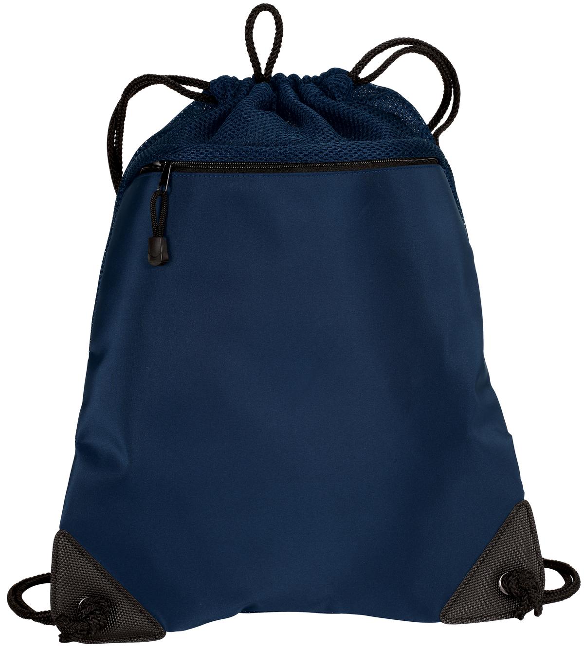Port Authority BG810 Cinch Pack with Mesh Trim