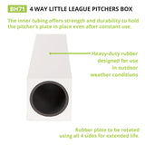 Champion Sports 4-WAY PITCHER'S BOX YOUTH, 18" X 4" X 4"