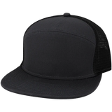 Legacy H7FB Hopback 7-Panel Flat Brim Trucker Hat - Wholesale
