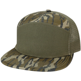 Legacy H7FB Hopback 7-Panel Flat Brim Trucker Hat - Wholesale