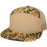 Legacy H7FB Hopback 7-Panel Flat Brim Trucker Hat - Wholesale