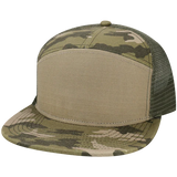 Legacy H7FB Hopback 7-Panel Flat Brim Trucker Hat - Wholesale