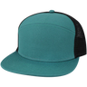 Legacy H7FB Hopback 7-Panel Flat Brim Trucker Hat - Wholesale