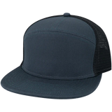 Legacy H7FB Hopback 7-Panel Flat Brim Trucker Hat - Wholesale
