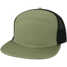 Legacy H7FB Hopback 7-Panel Flat Brim Trucker Hat - Wholesale