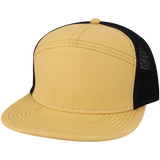 Legacy H7FB Hopback 7-Panel Flat Brim Trucker Hat - Wholesale