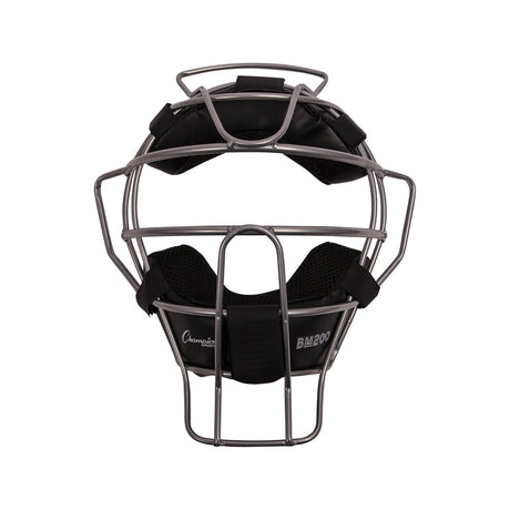 ULTRA LIGHTWEIGHT UMPIRE FACE MASK WITH DRYTEK BLACK