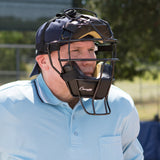 ULTRA LIGHTWEIGHT UMPIRE FACE MASK WITH EVERCLEAN BLACK