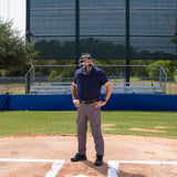 ULTRA LIGHTWEIGHT UMPIRE FACE MASK WITH EVERCLEAN BLACK