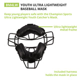 Champion Sports ULTRALIGHTWEIGHT MASK, YOUTH