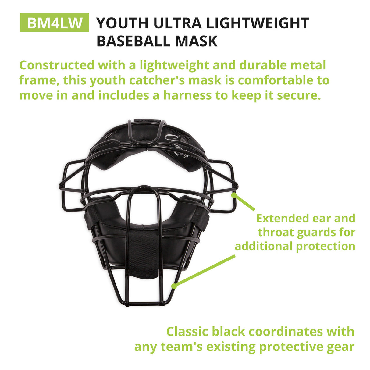 Champion Sports ULTRALIGHTWEIGHT MASK, YOUTH