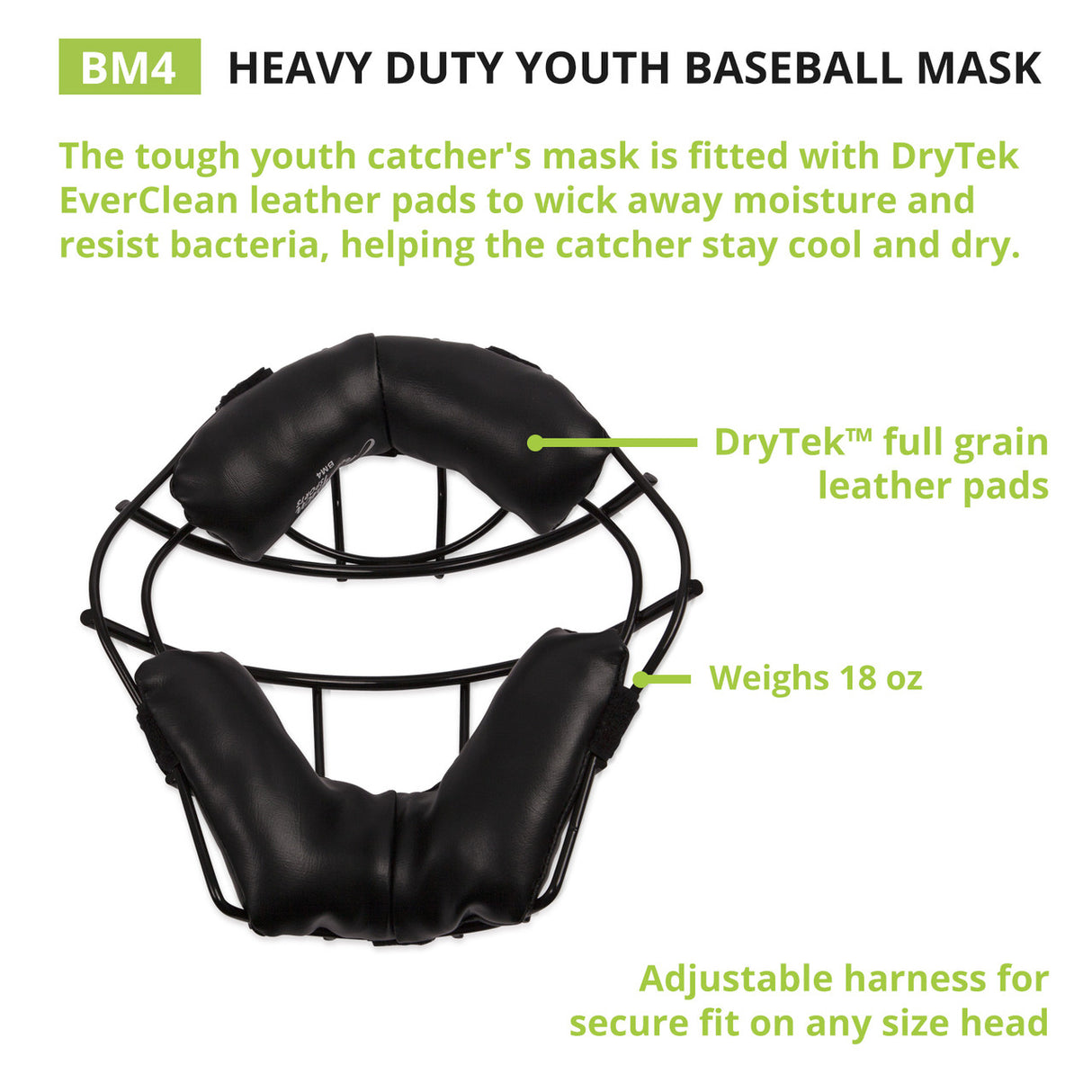 Champion Sports HEAVY-DUTY MASK, YOUTH