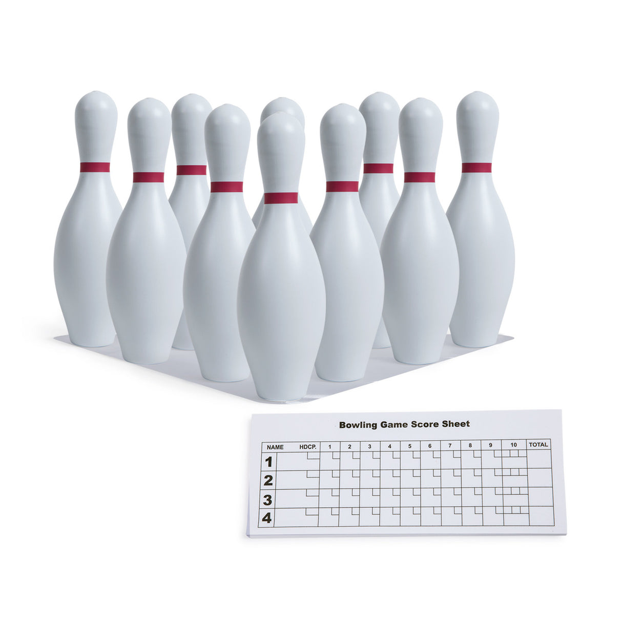 PLASTIC BOWLING PIN SET