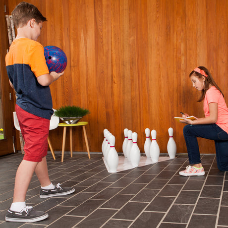 Champion Sports BP10 Plastic Bowling Pin Set