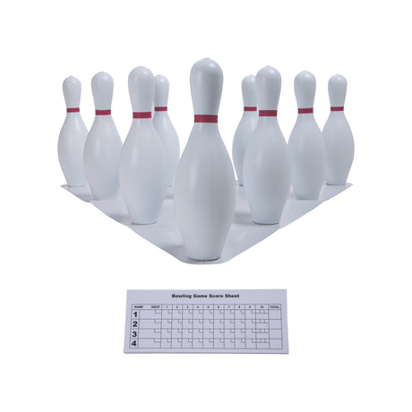 Champion Sports BP10 Plastic Bowling Pin Set