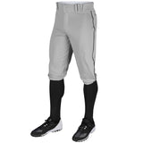 TRIPLE CROWN KNICKER WITH BRAID | Champro BP101 Accessories Champro Sports GREY BLACK PIPE Youth X-Small